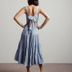 NWT Tobi midi blue summer dress